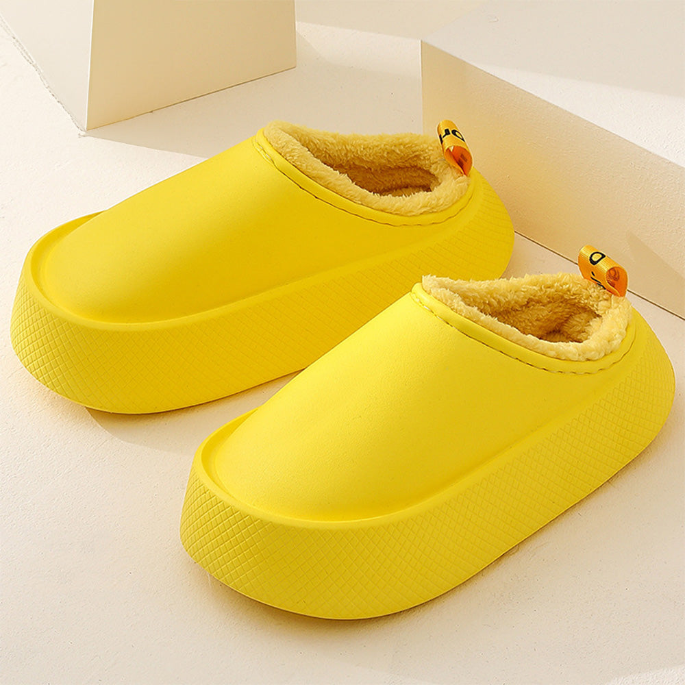 Puffige Plateau-Slipper