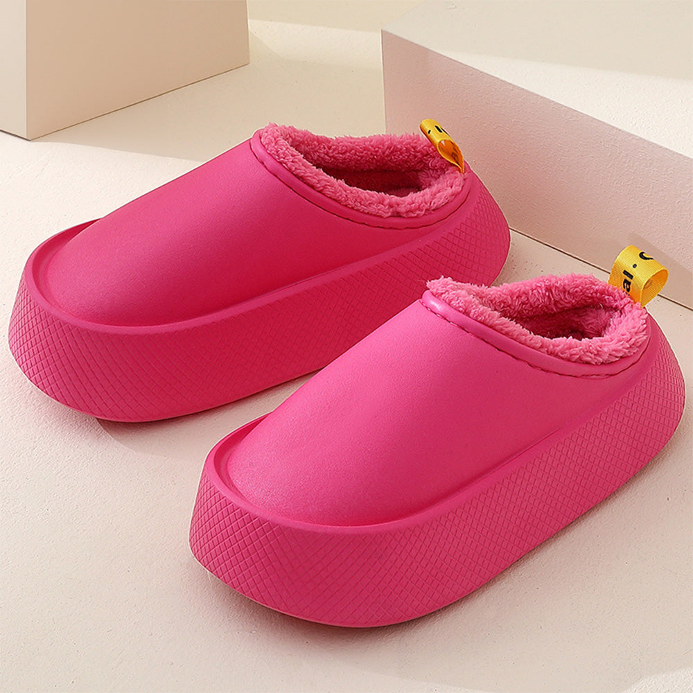 Puffige Plateau-Slipper
