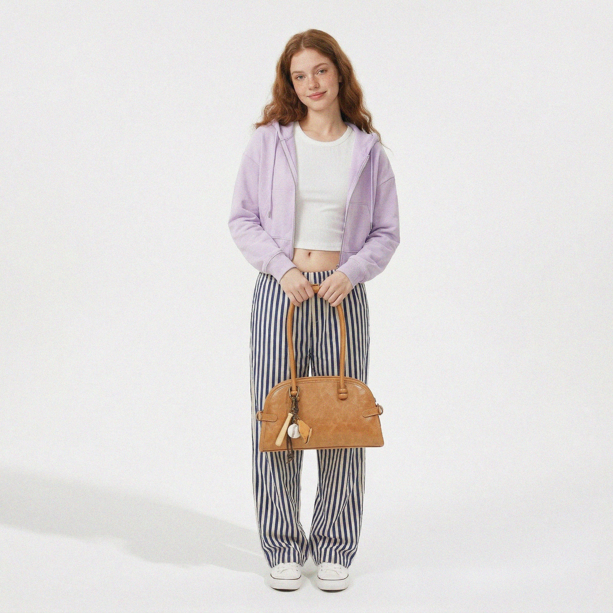 Rookie Leather Bowler Bag