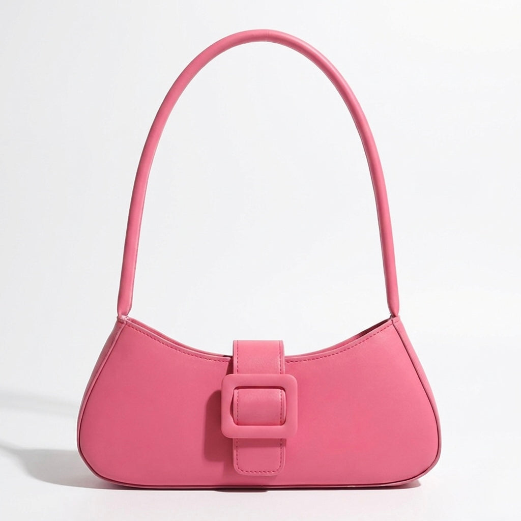 Belt Snap Minimalist Shoulder Bag