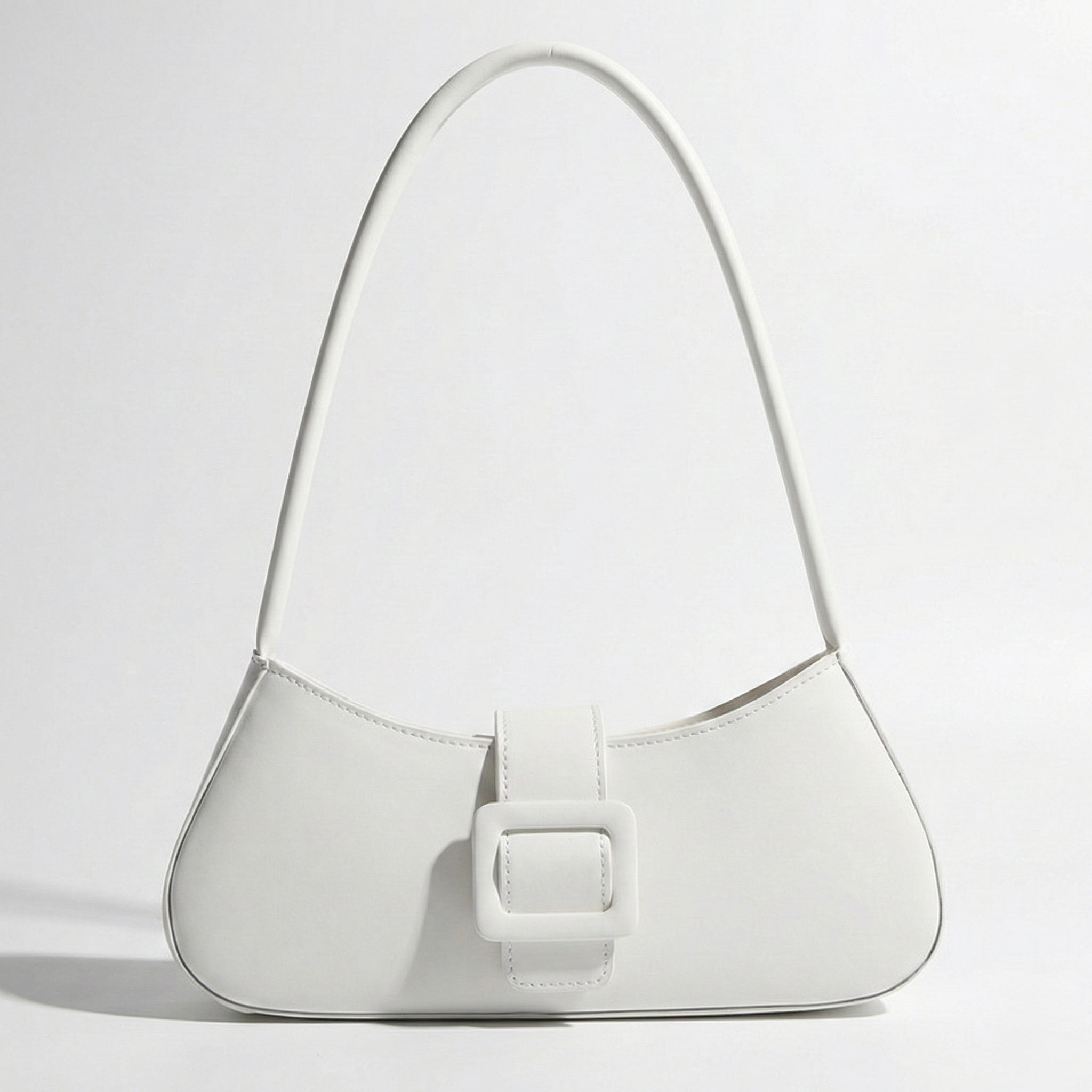 Minimalistische Umhängetasche mit Druckknopf