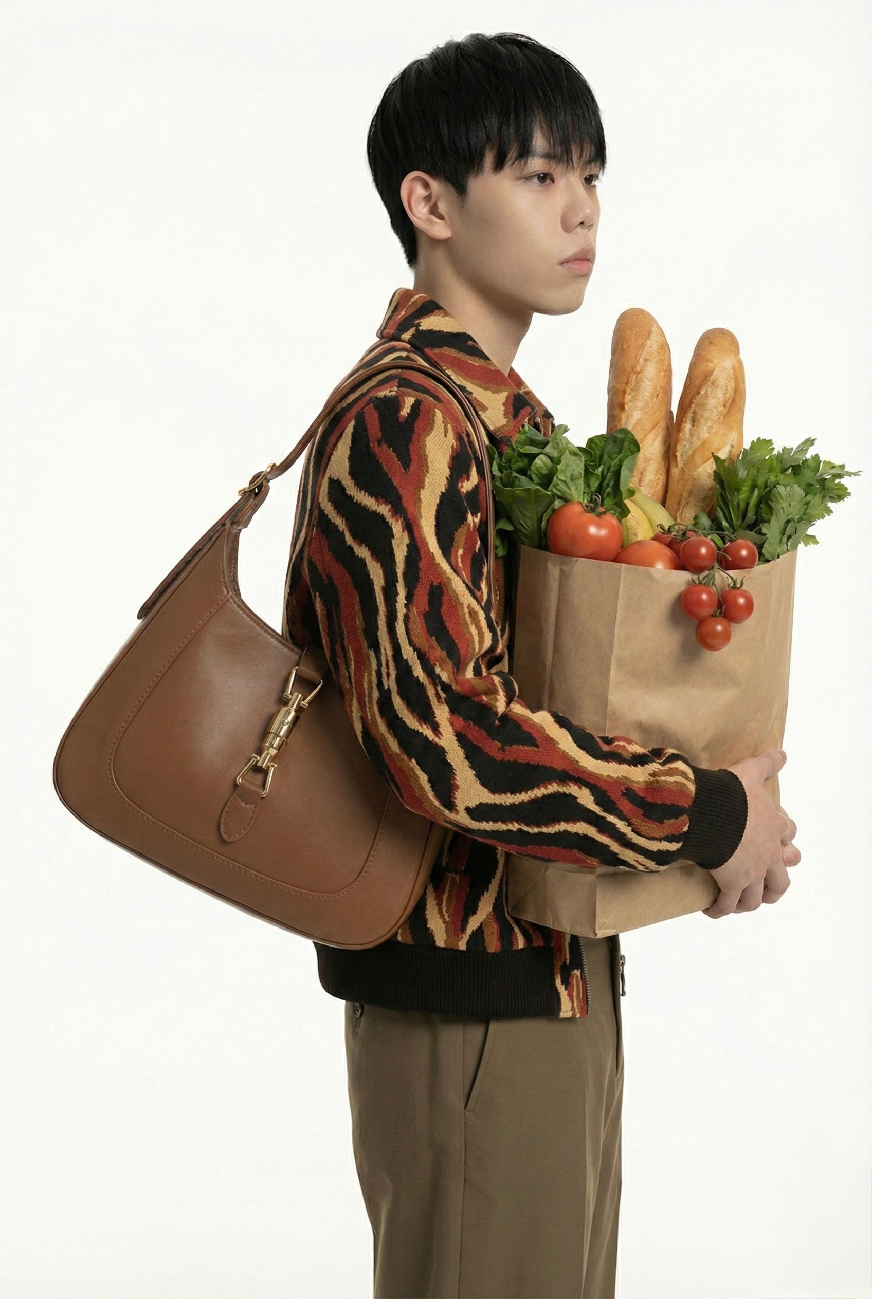 Classic Carrier Shoulder Bag