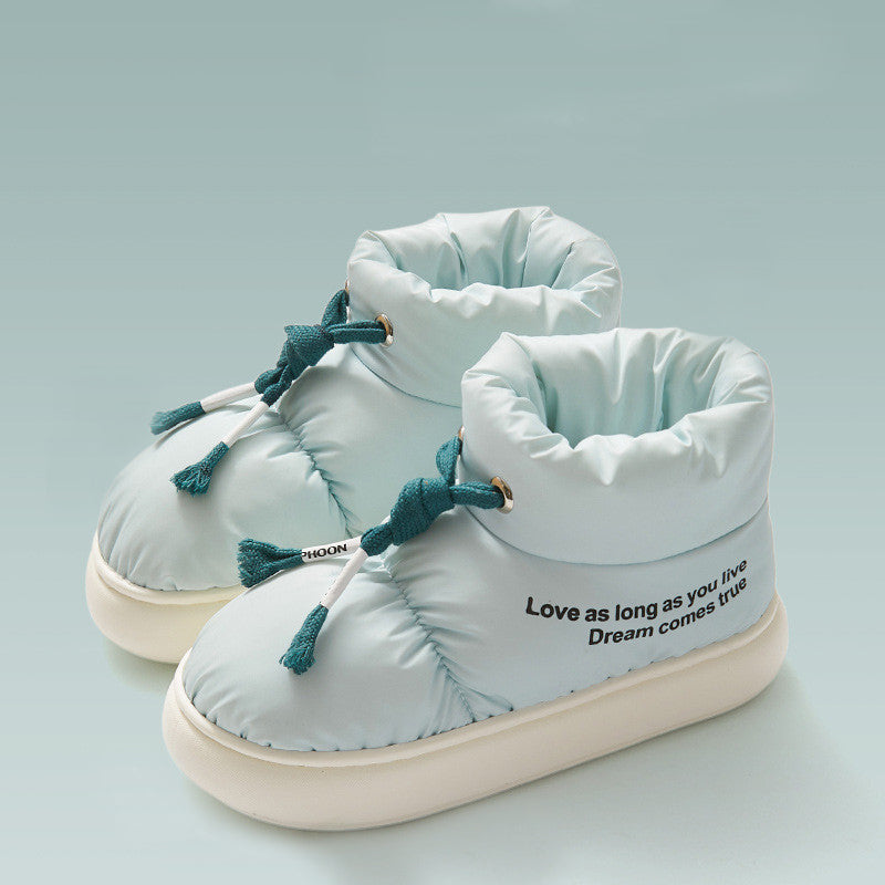 Schneestiefel mit Kordelzug