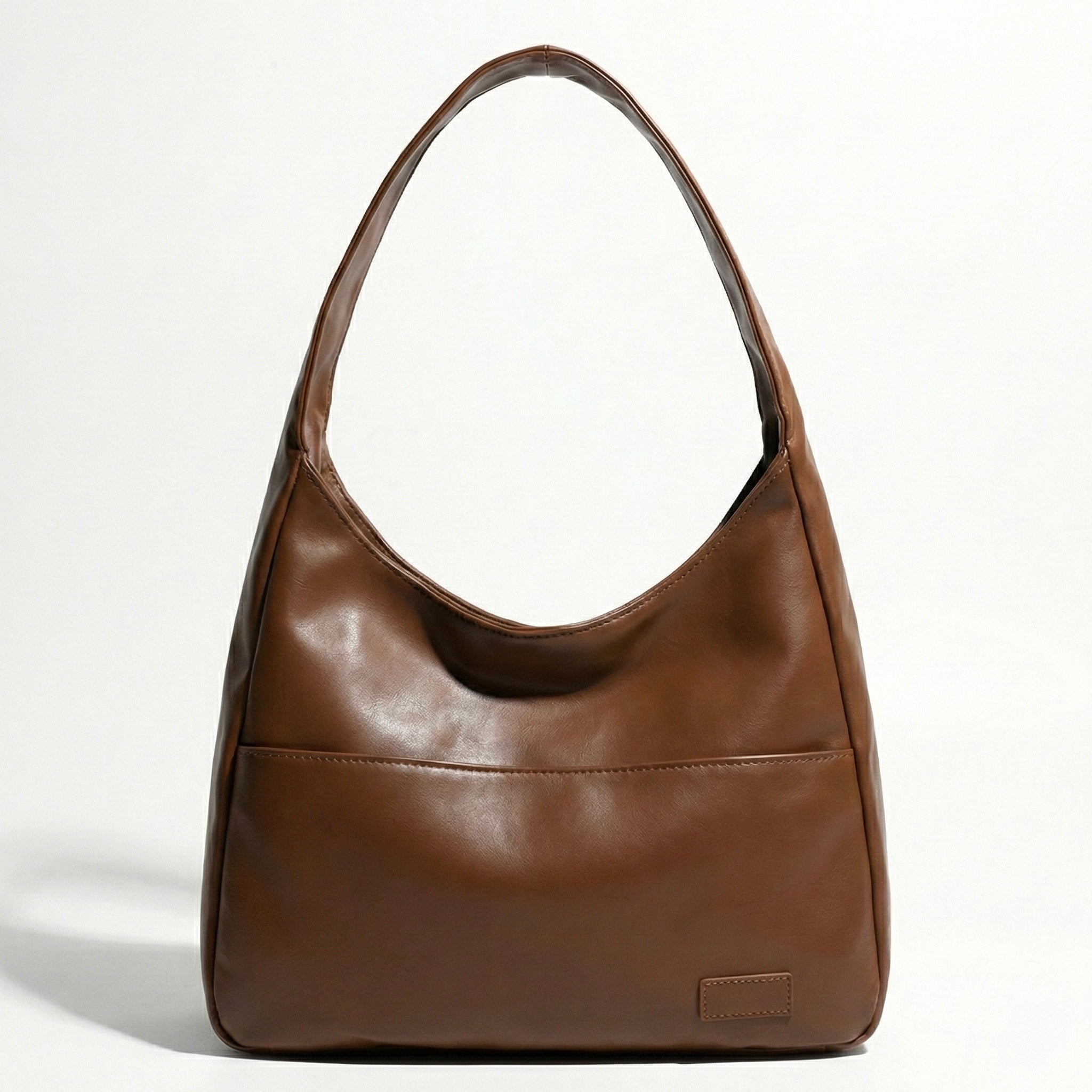 Femme Faux Leather Shoulder Bag