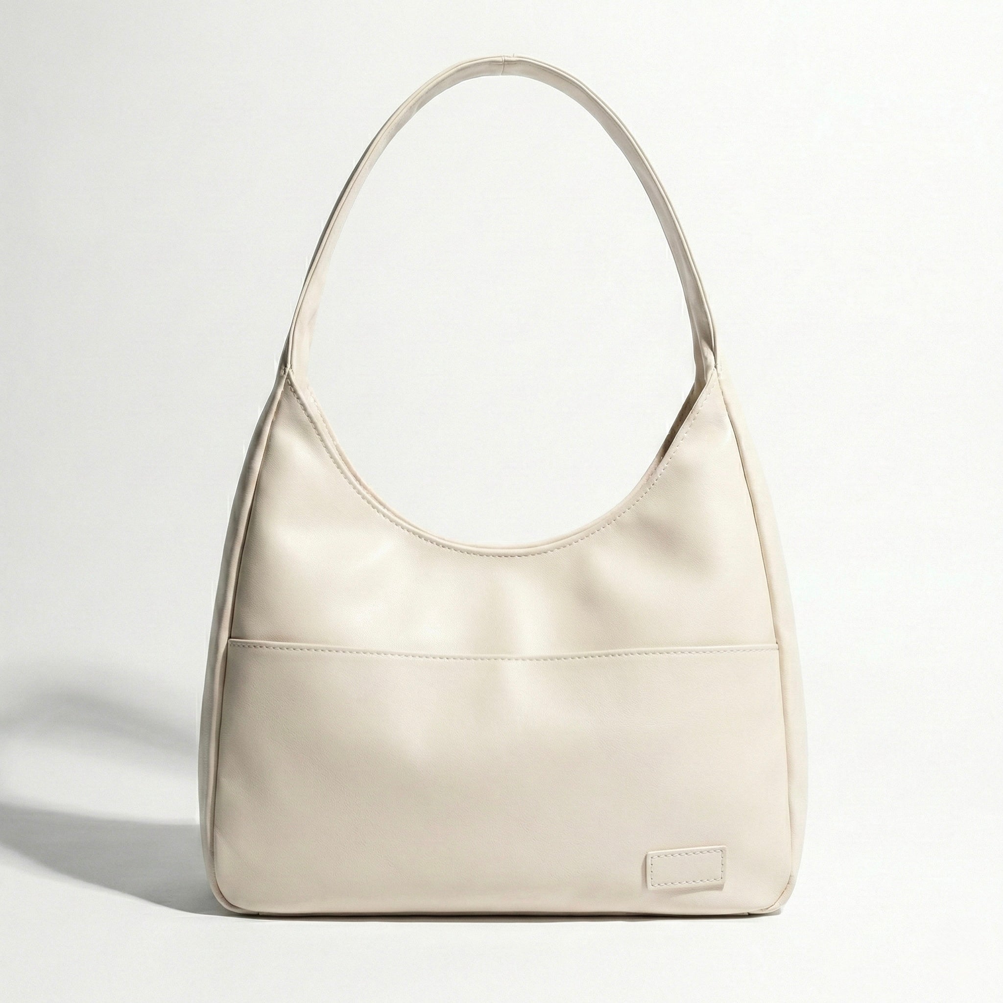 Femme Faux Leather Shoulder Bag