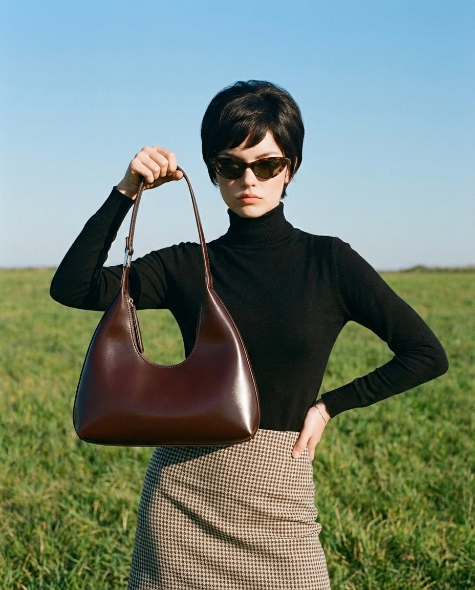 حقيبة كتف لونا