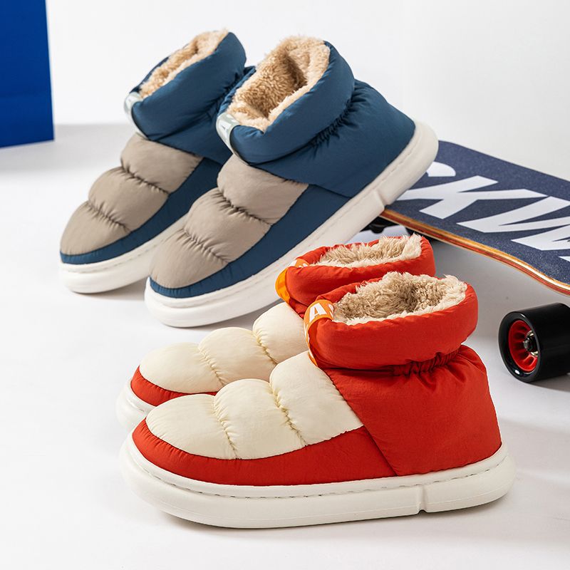Zweifarbige, bequeme High-Tops