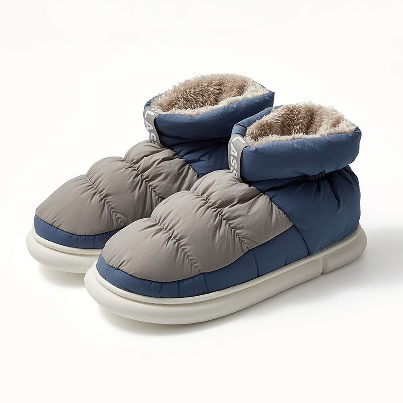 Zweifarbige, bequeme High-Tops