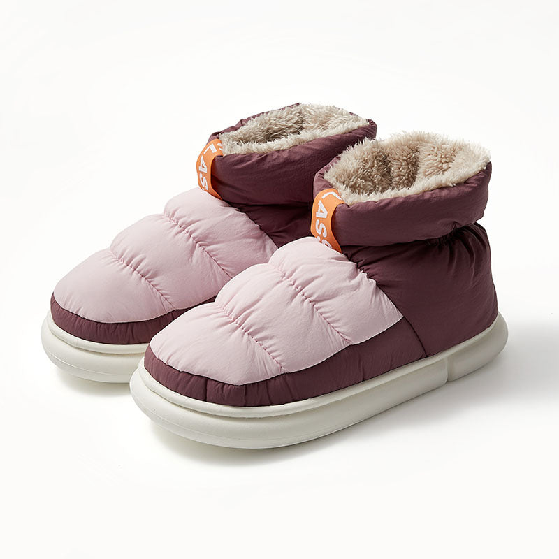 Zweifarbige, bequeme High-Tops