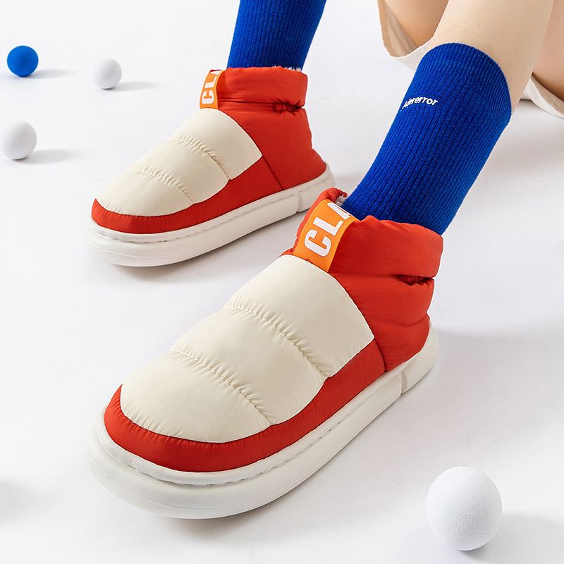 Zweifarbige, bequeme High-Tops