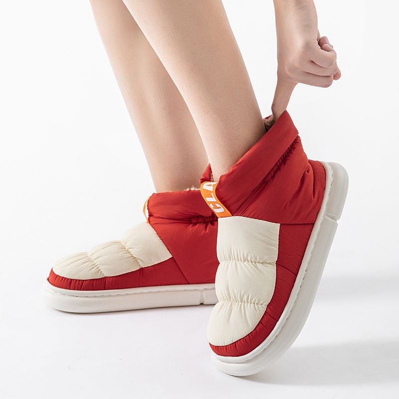 Zweifarbige, bequeme High-Tops