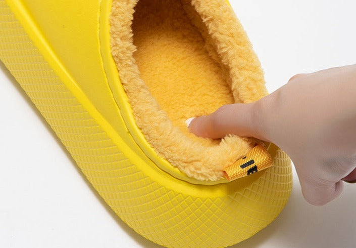 Puffige Plateau-Slipper