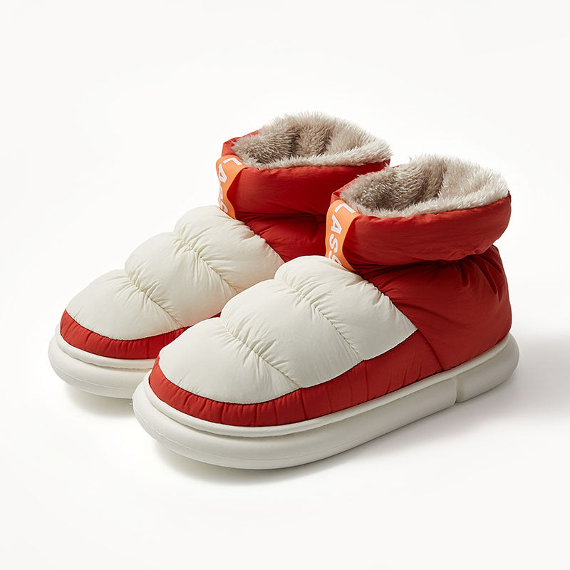 Zweifarbige, bequeme High-Tops