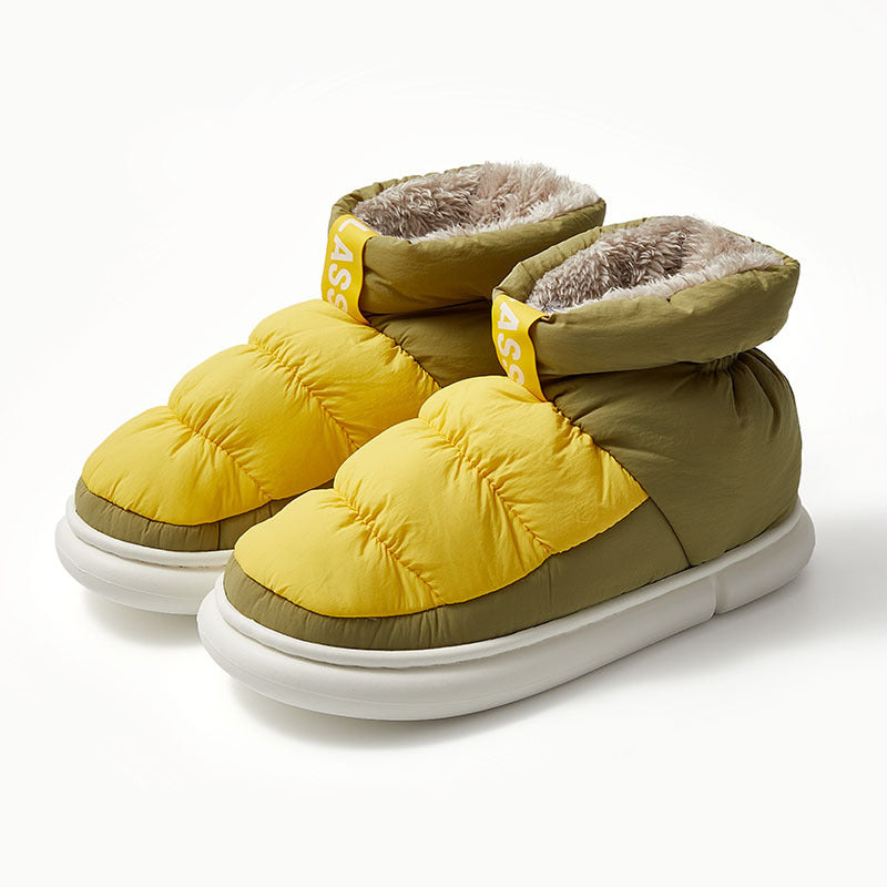 Zweifarbige, bequeme High-Tops