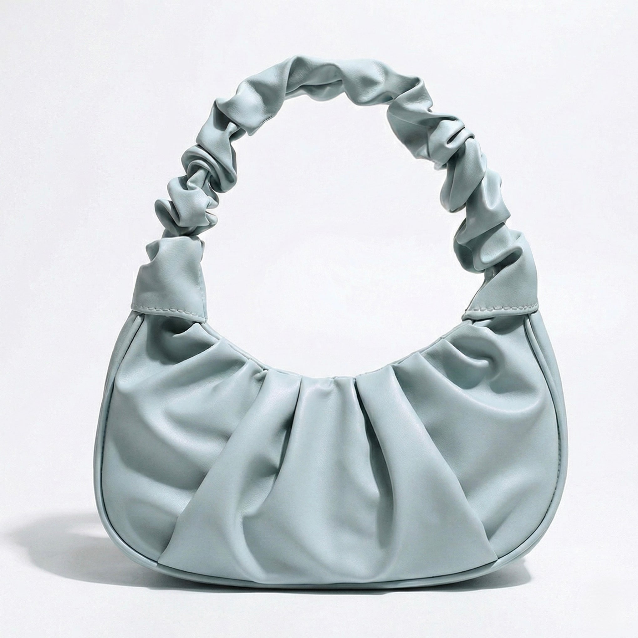 Ripple Faux Leather Handbag