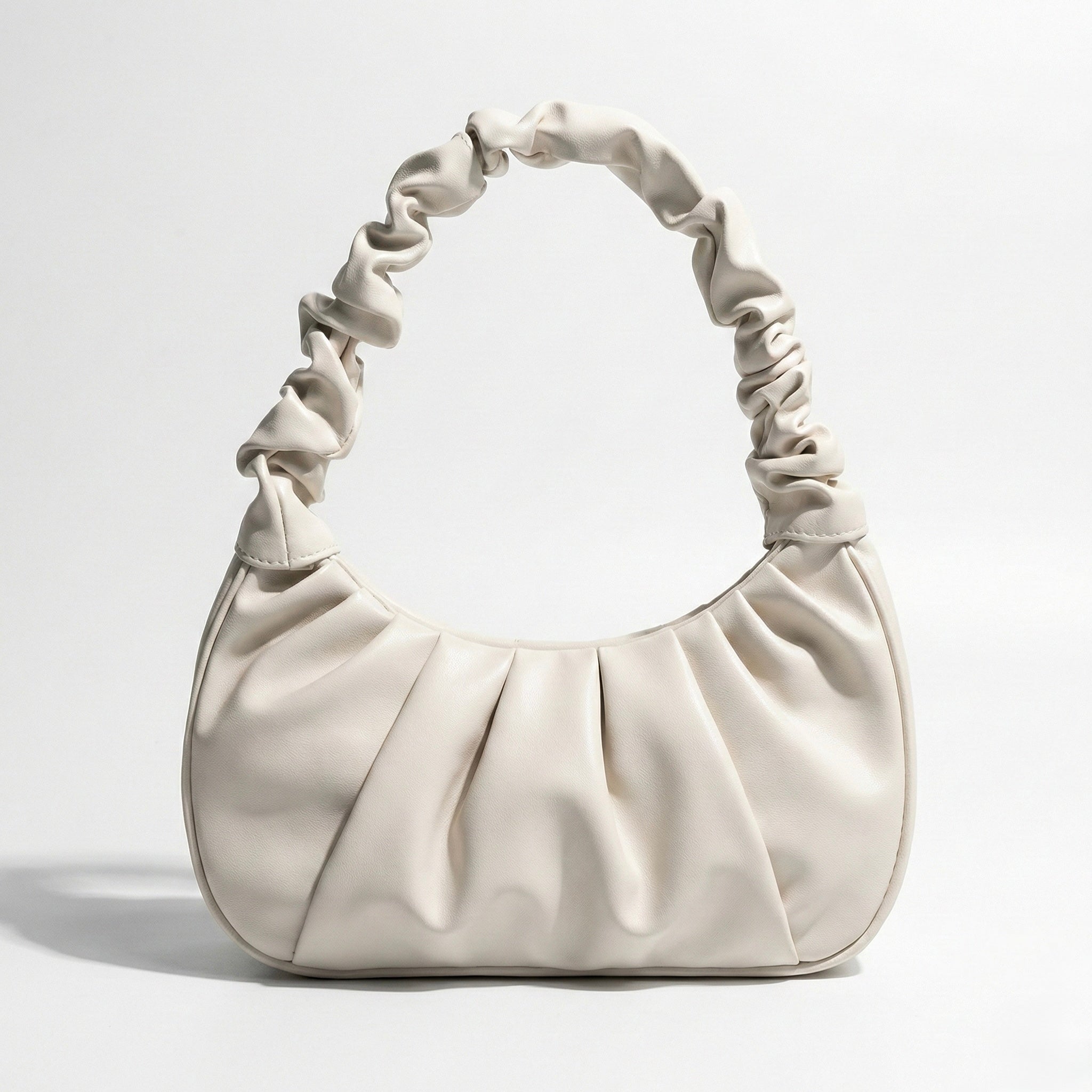 Ripple Faux Leather Handbag