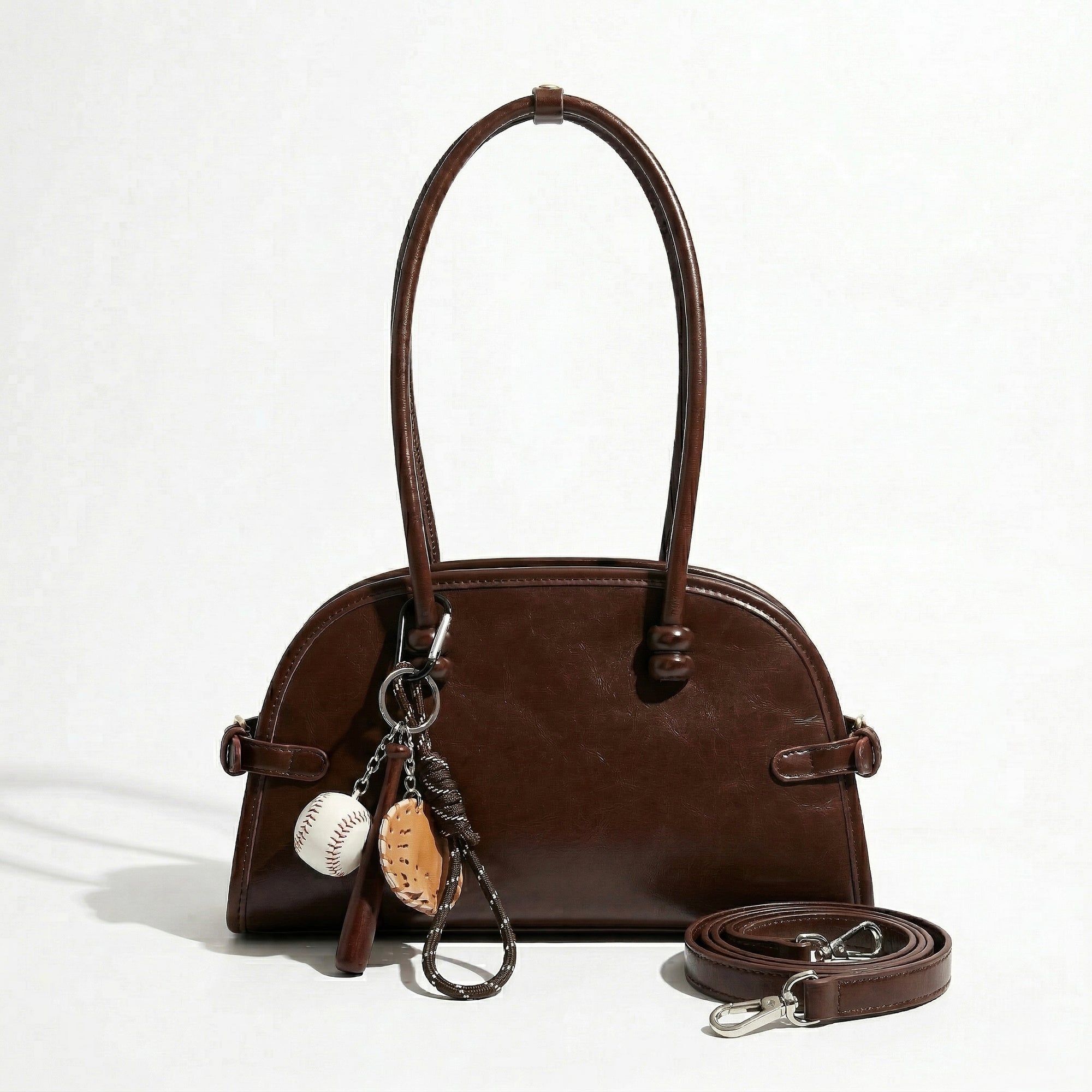 Rookie Leather Bowler Bag