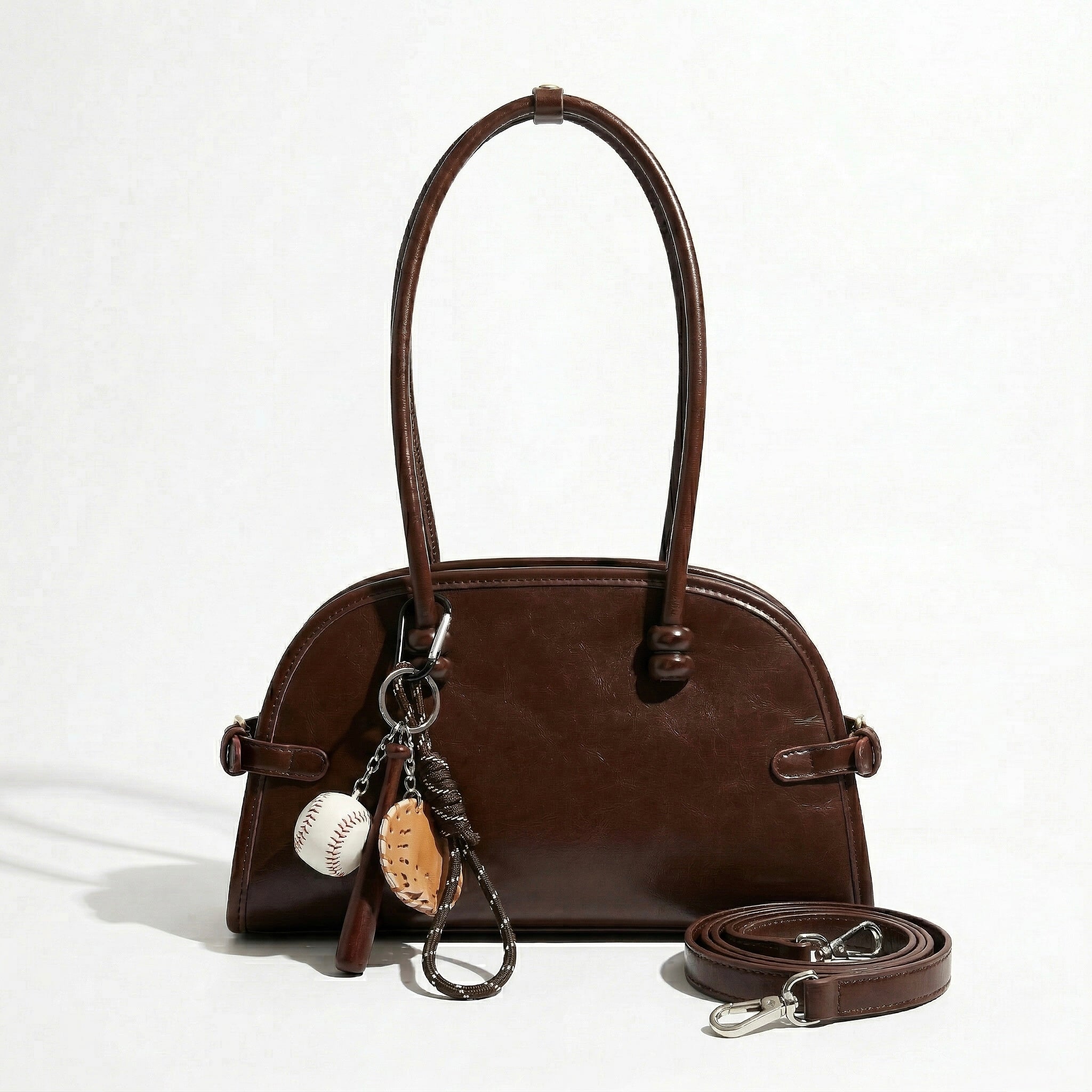 Rookie Leather Bowler Bag
