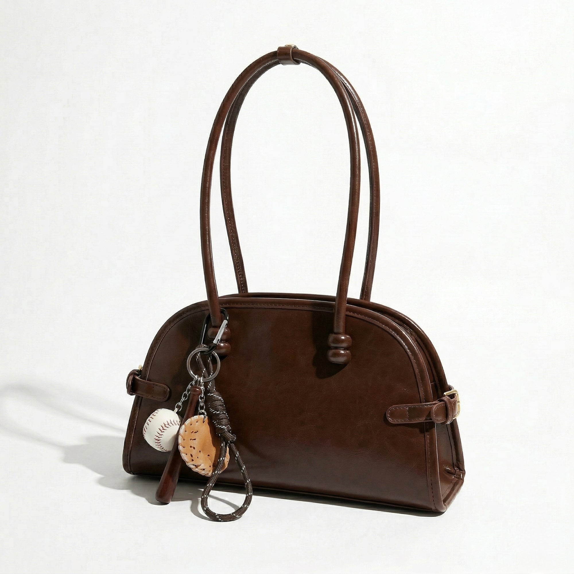 Rookie Leather Bowler Bag