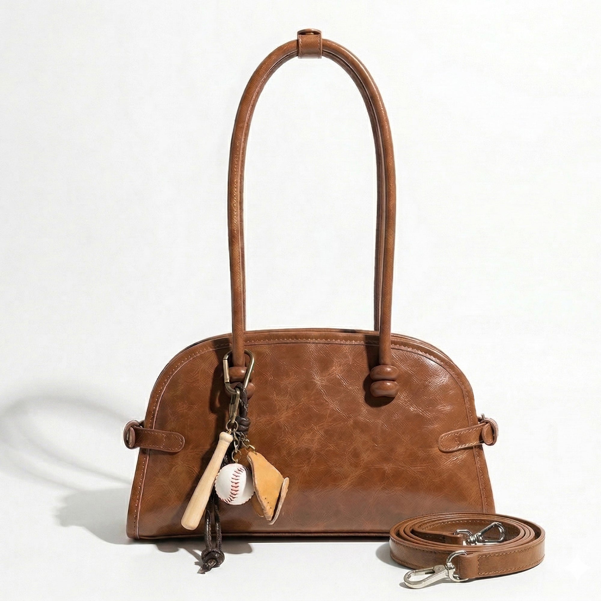 Rookie Leather Bowler Bag