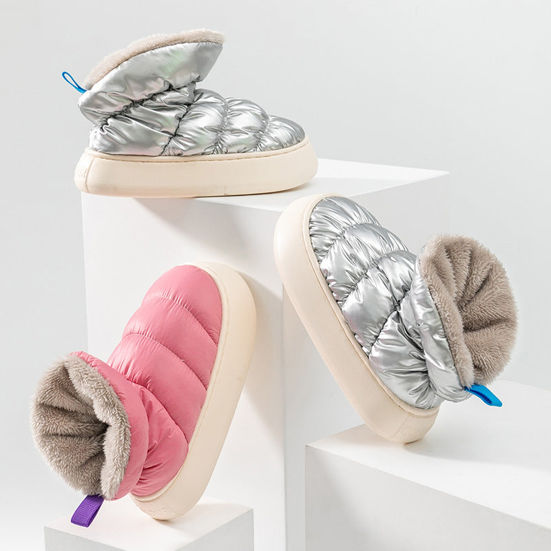 Metallic-Lazy-Neck-Stiefel